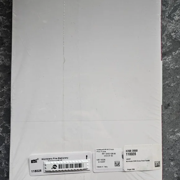 Pink Crocodile Embossed Notebook - Picture 5 of 6